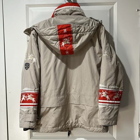 Bogner Retro Vintage Snowboard Ski Jacket Designed by Goan Thylmann Size 12 - Picture 11 of 14
